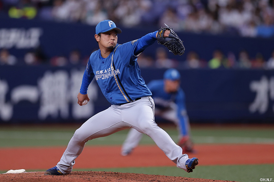 6回、二番手の池田投手