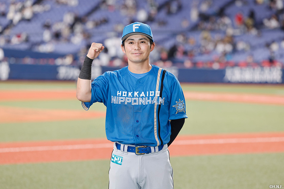 今日のヒーロー、上川畑選手