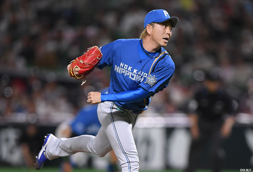 7回、五番手の宮西投手