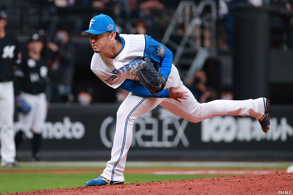 7回、二番手の池田投手