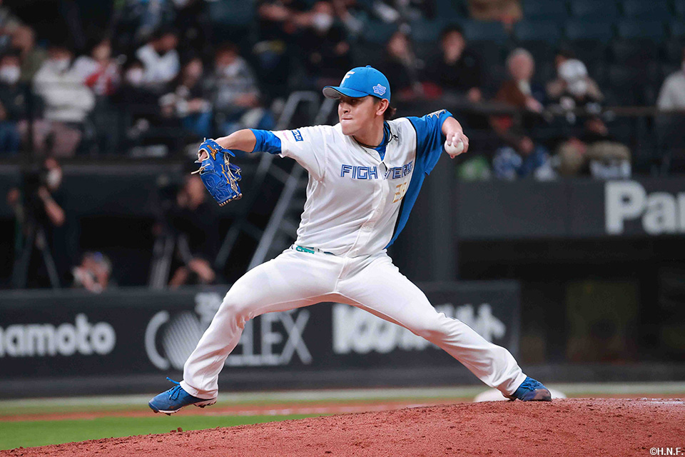 7回、二番手の河野投手