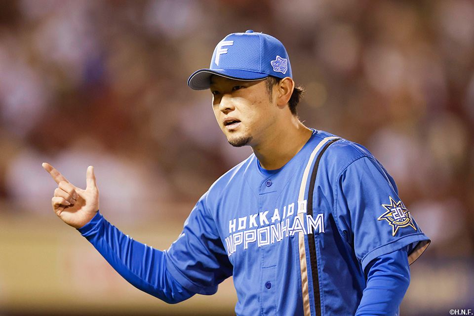 7回、三番手の池田投手