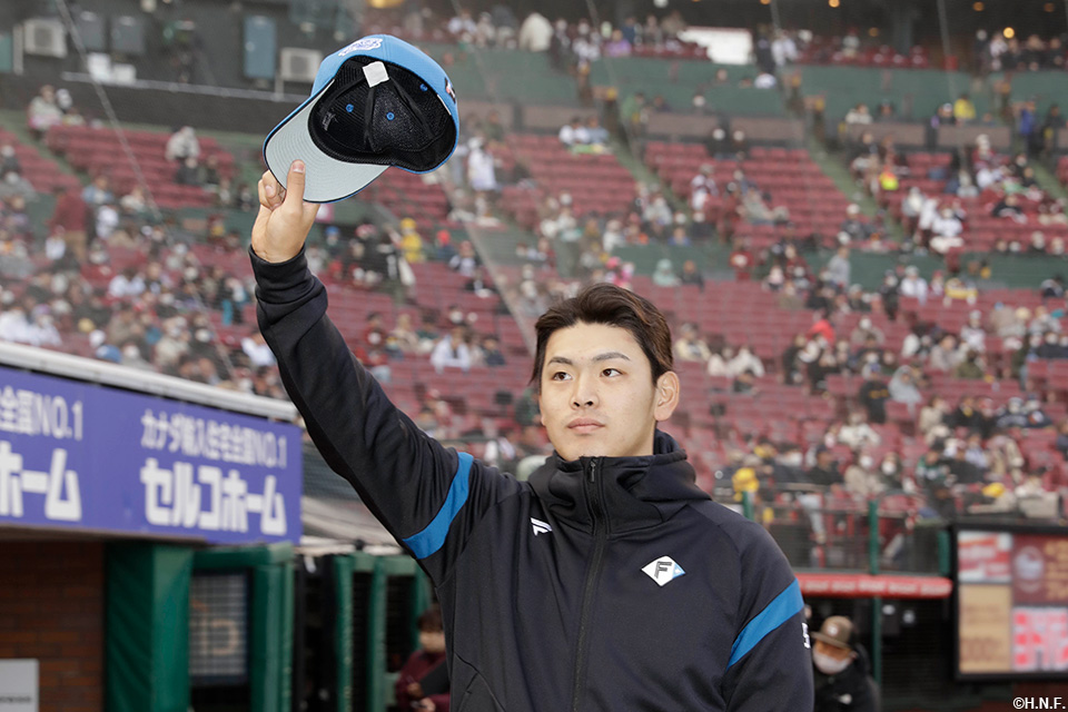 ヒーローの野村選手