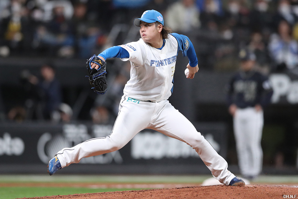 6回、二番手の堀投手