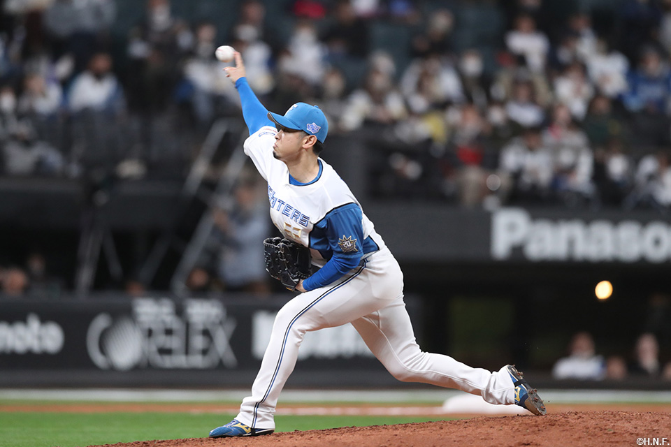 10回、四番手の池田投手