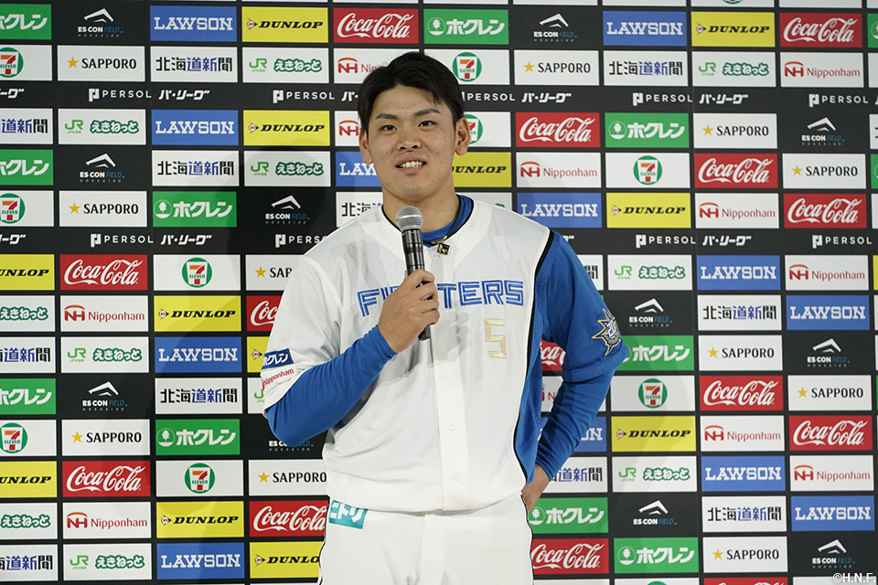 ヒーローの野村選手