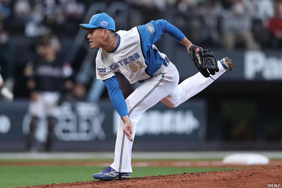 5回、二番手の宮内投手