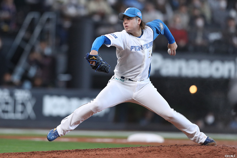 6回、三番手の堀投手