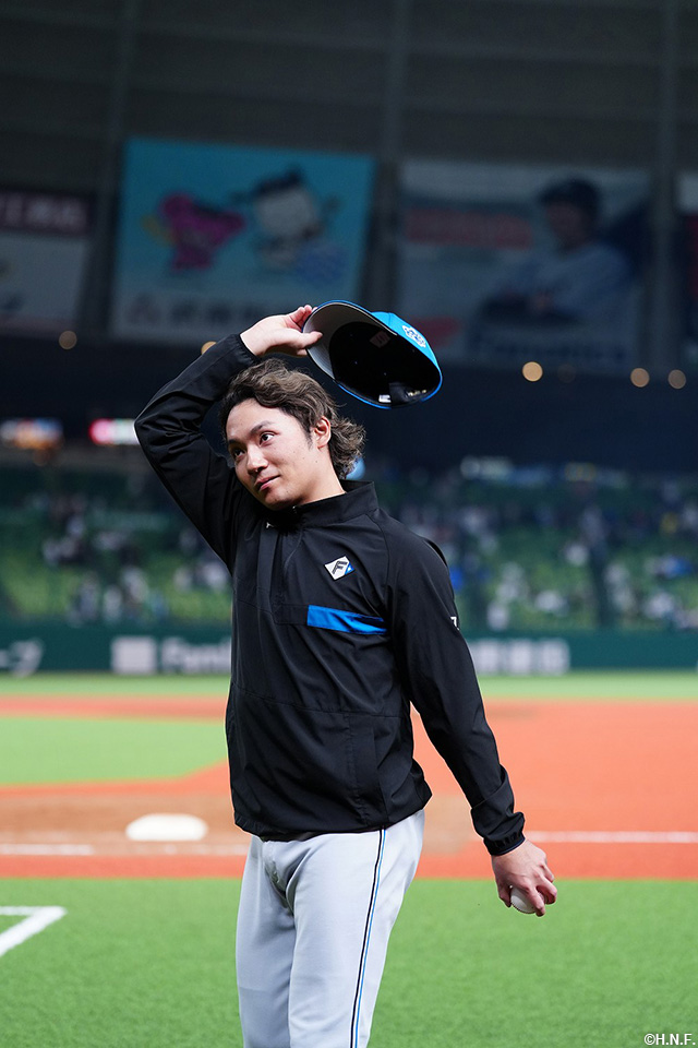 本日のヒーロー、伊藤投手01