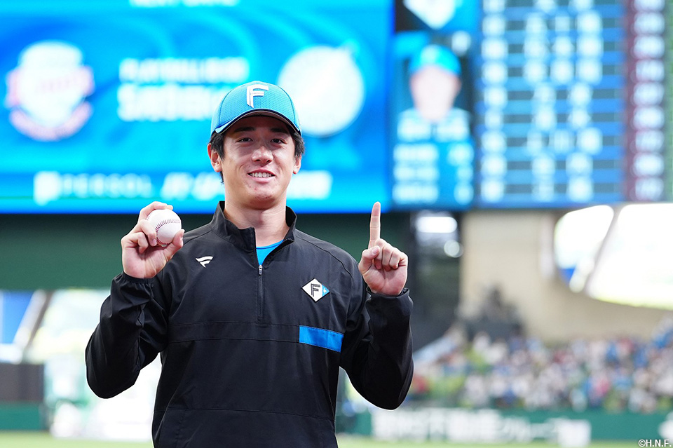 今日のヒーロー、北山投手