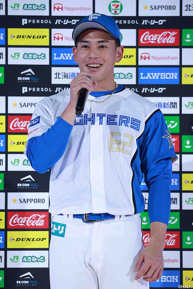 今日のヒーロー、宮内投手