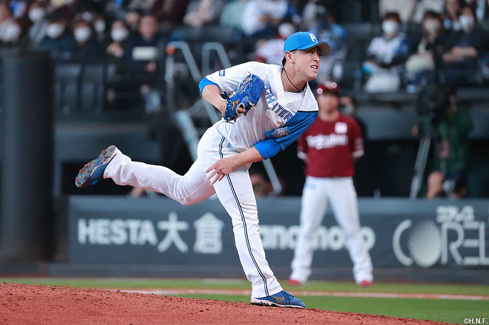 7回、二番手の河野投手