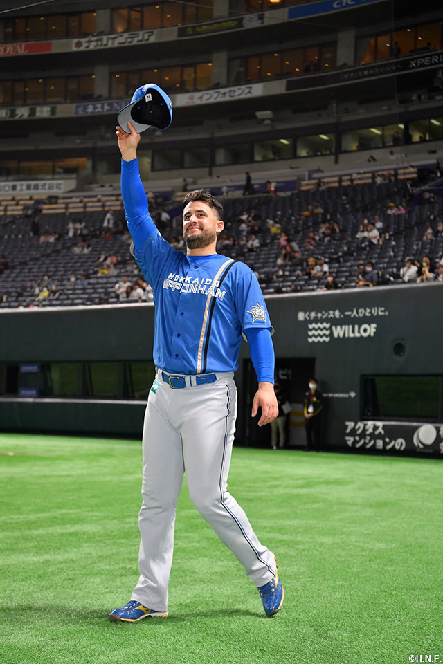 今日のヒーロー、マルティネス選手