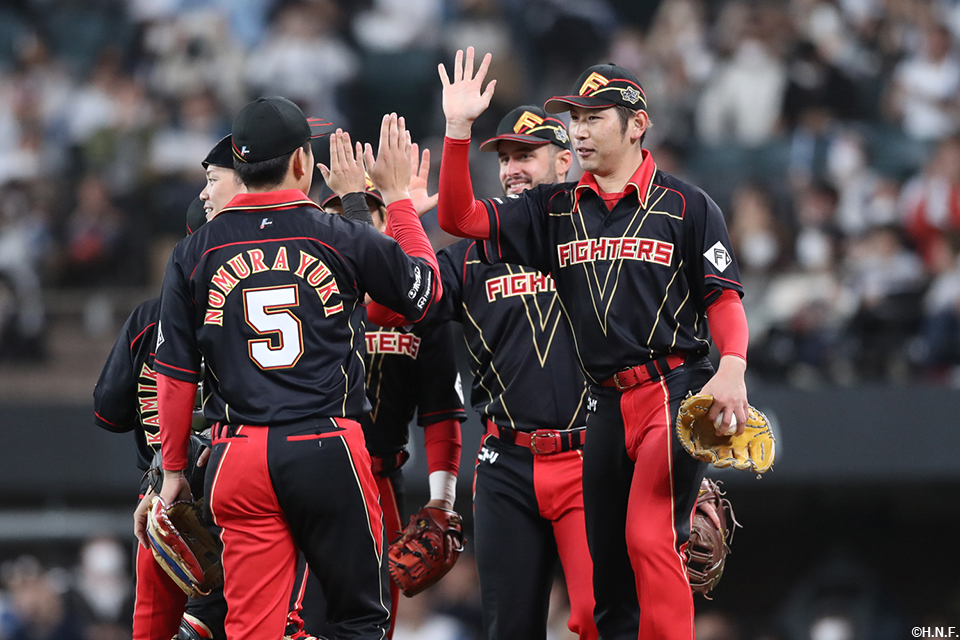 完封でゲームセット