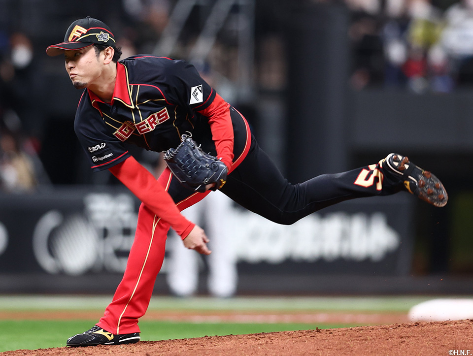 5回、二番手の池田投手