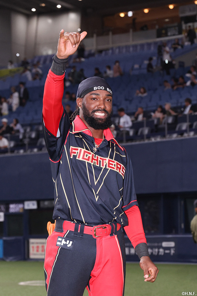 今日のヒーロー、ハンソン選手