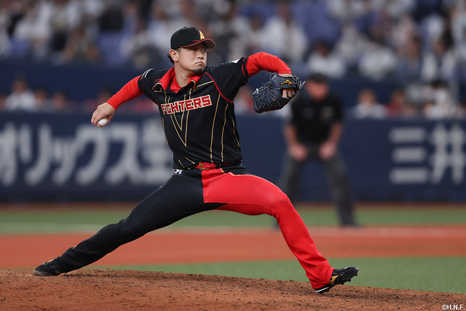 6回、二番手の池田投手