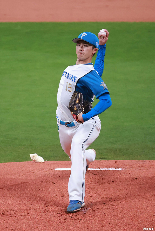 先発の上沢投手01