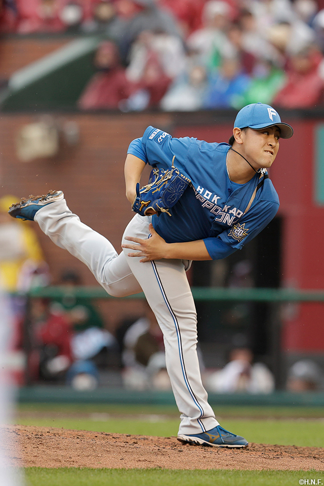 10回、5番手の河野投手