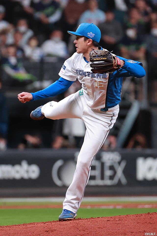 先発の上沢投手02