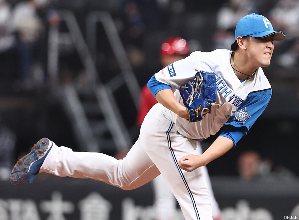 9回、五番手の河野投手