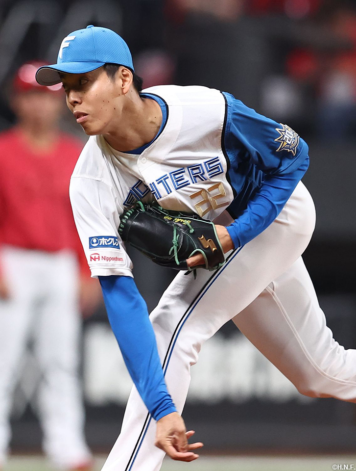 9回、二番手の杉浦投手