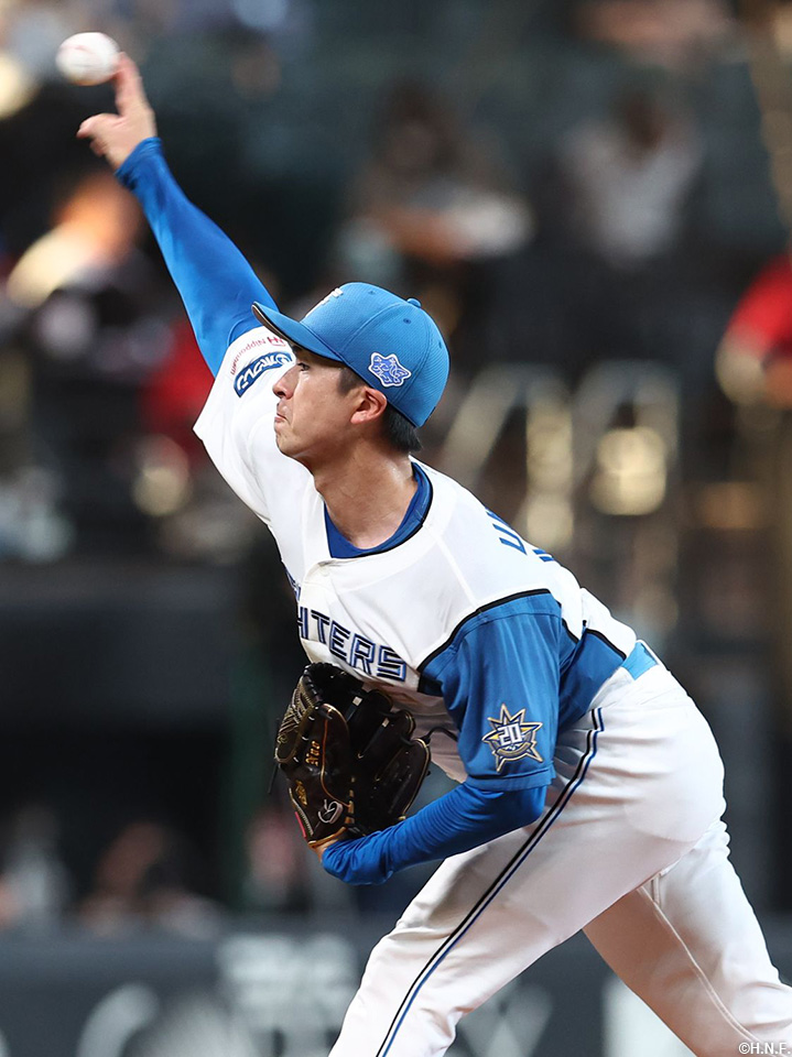 先発の上沢投手01