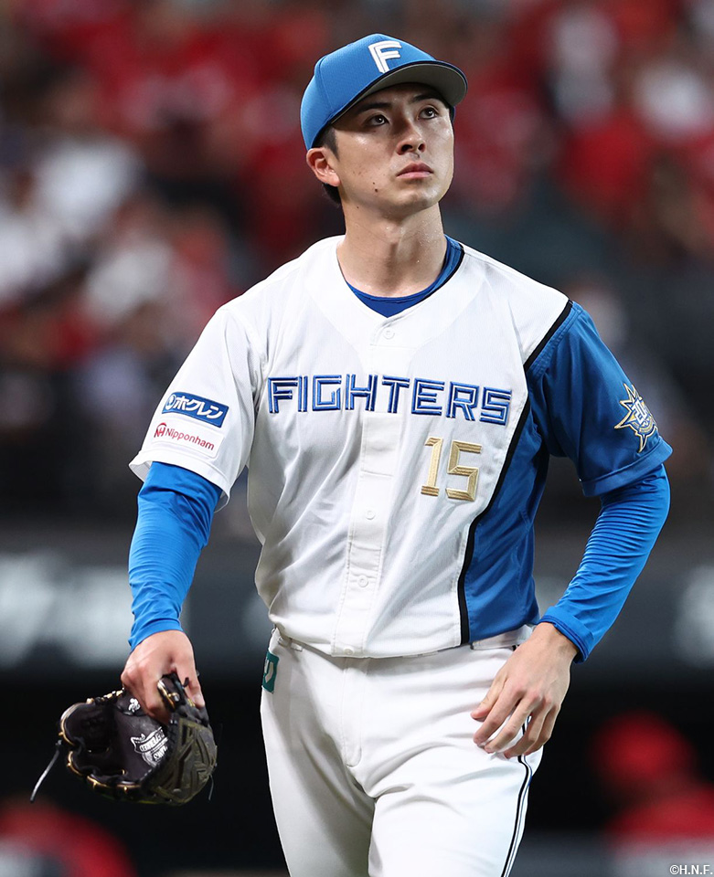 先発の上沢投手02