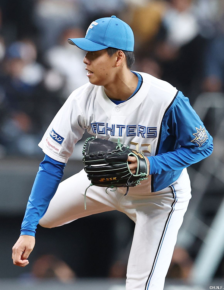 6回、三番手の杉浦投手