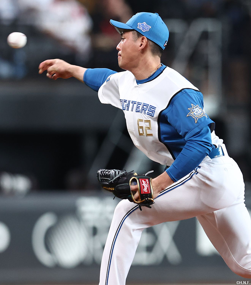 7回、四番手の宮内投手