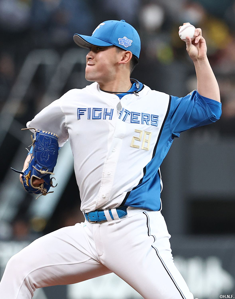 8回、五番手の河野投手