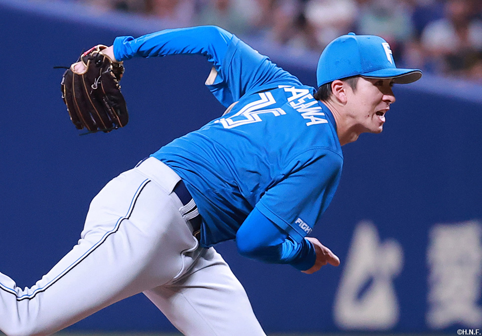 先発の上沢投手02