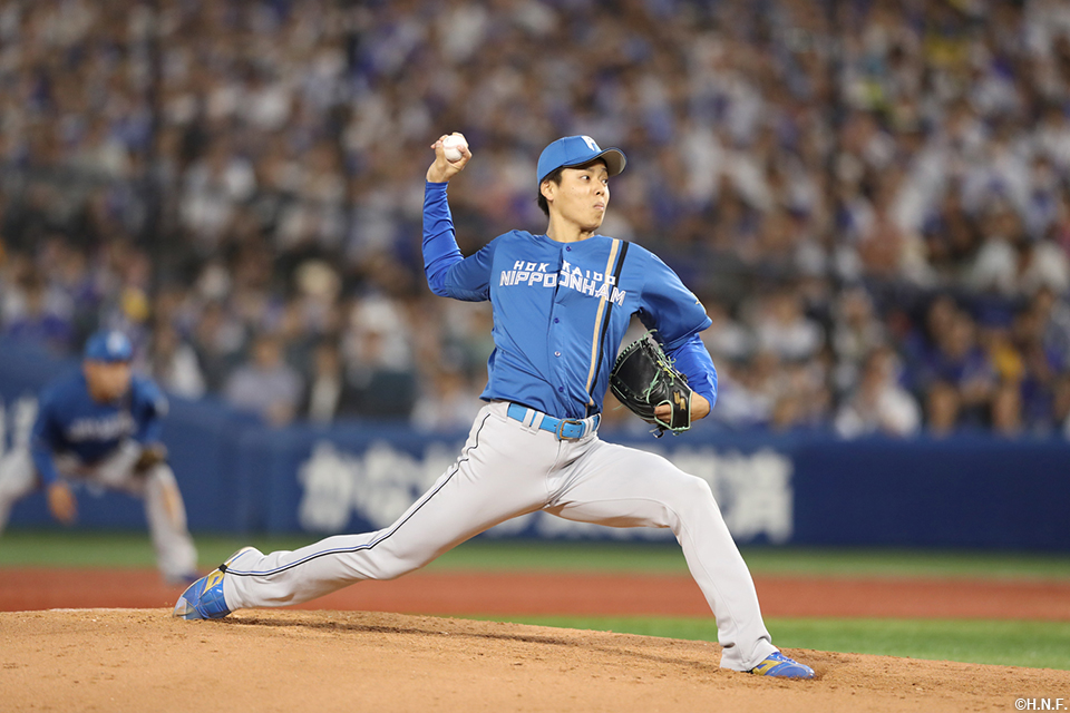 6回、二番手の杉浦投手