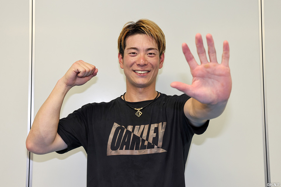 ファン投票でオールスター出場が決定した松本剛選手02