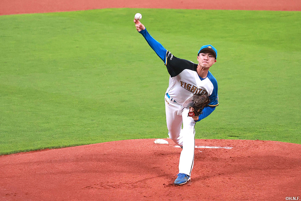 先発の上沢投手02