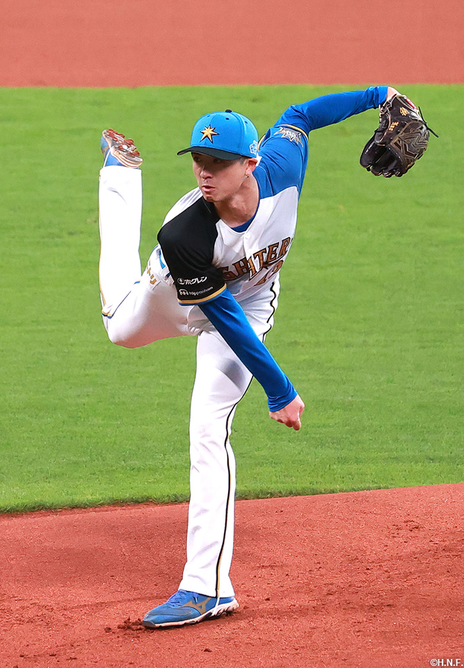 先発の上沢投手03