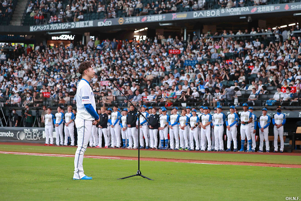 金子千尋投手引退セレモニー10