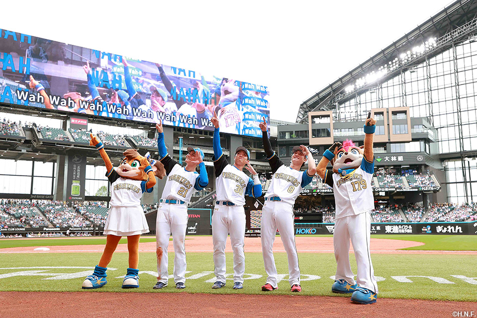 ヒーローの清宮選手、郡司選手、淺間選手04