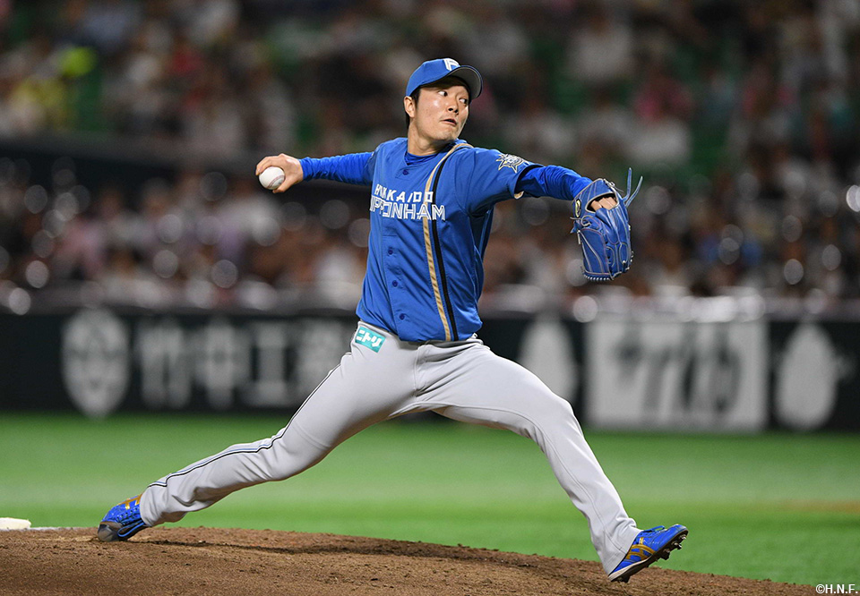 8回、三番手の玉井投手