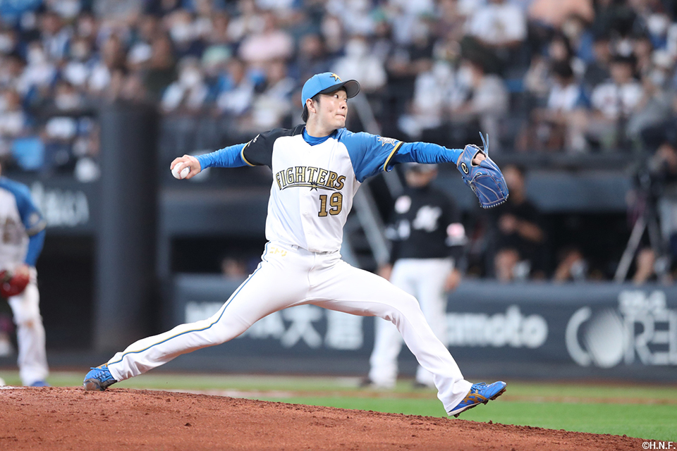 7回、三番手の玉井投手