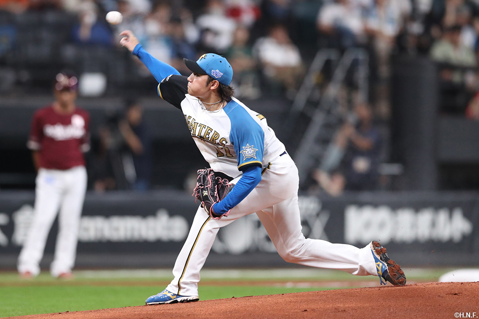 先発の伊藤投手