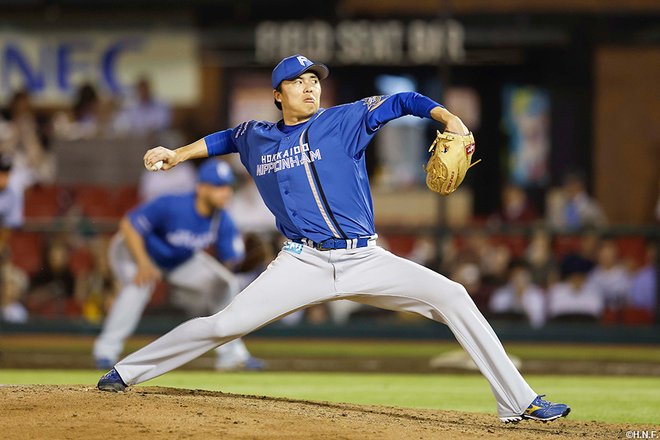 9回、四番手の田中正投手