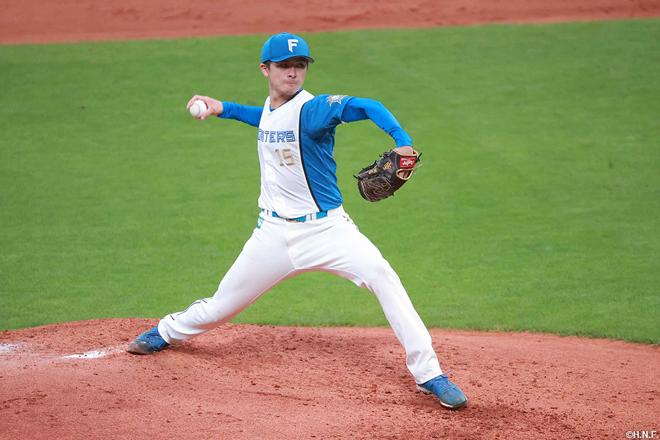 先発の上沢投手02