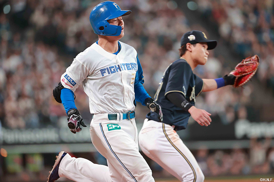 9回裏、チャンスで凡退した清宮選手01