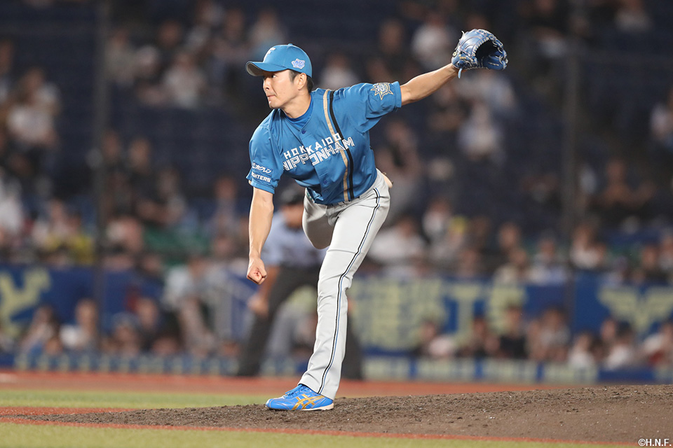 8回、五番手の玉井投手