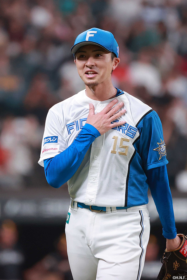 先発の上沢投手02