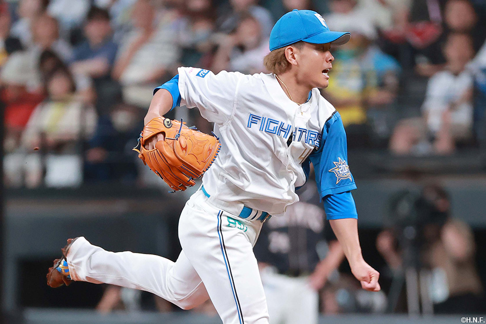 7回、3番手の福田俊投手