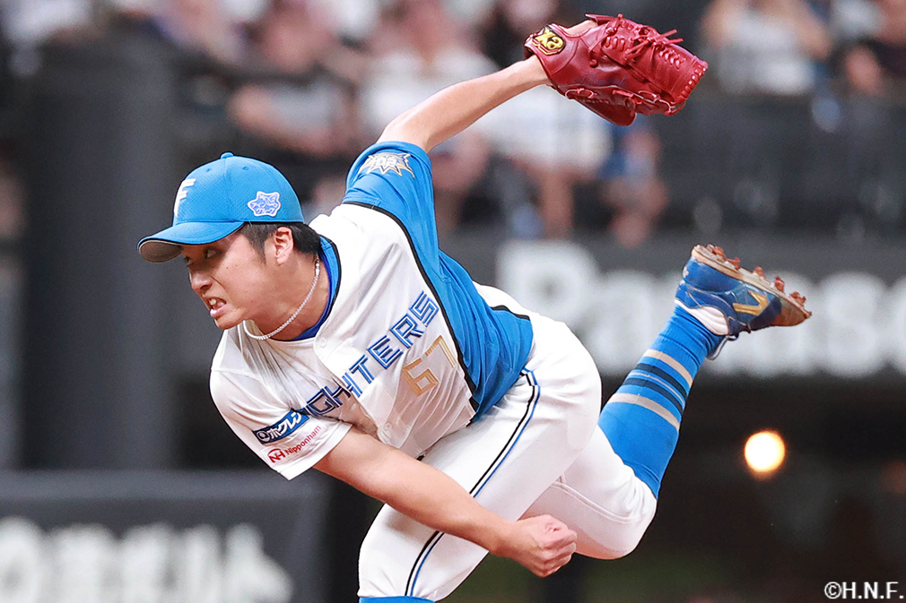 5回、二番手の山本拓投手