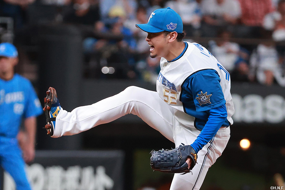 8回、四番手の池田投手02