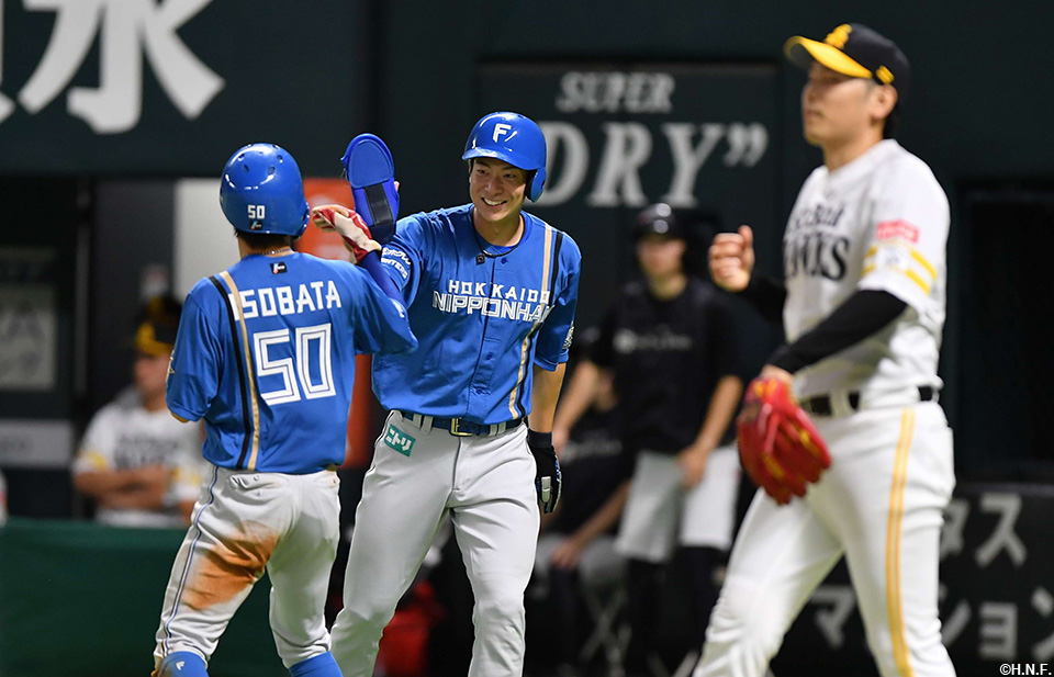 5回表、生還した松本剛選手01